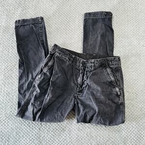 STONE ISLAND Dark Gray Charcoal Cargo Pants Mens 30x28